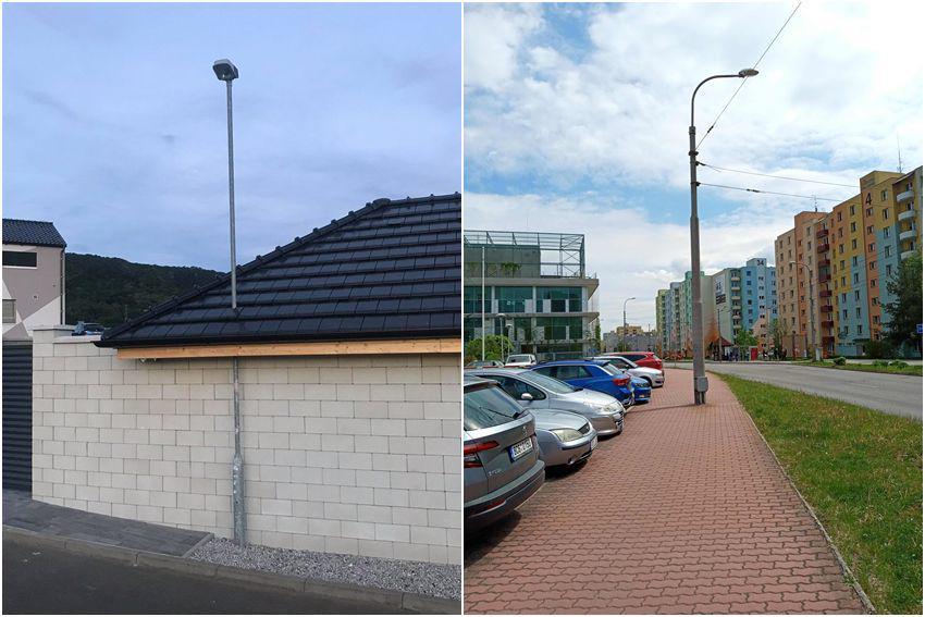 8 Penempatan Lampu Jalan Nyeleneh, Ada yang Nembus Atap Rumah, dong!