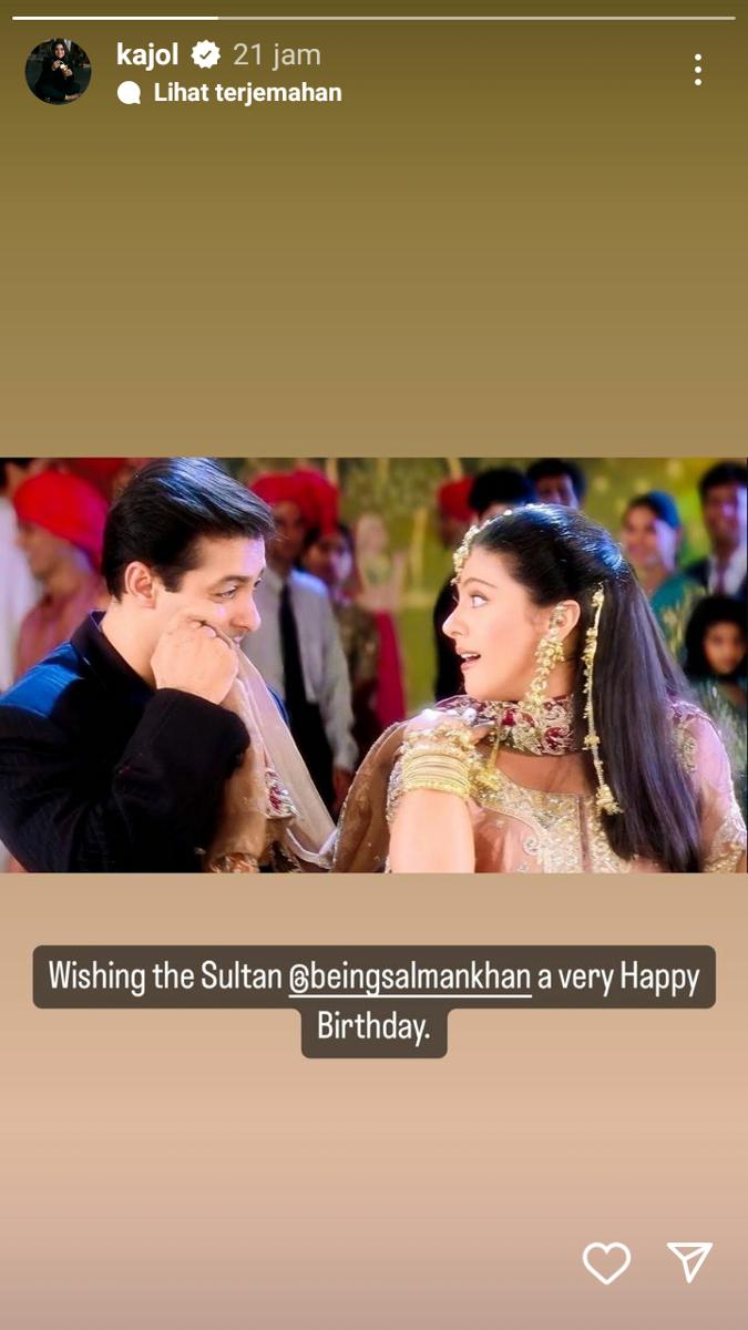 unggahan Kajol (instagram.com/kajol)