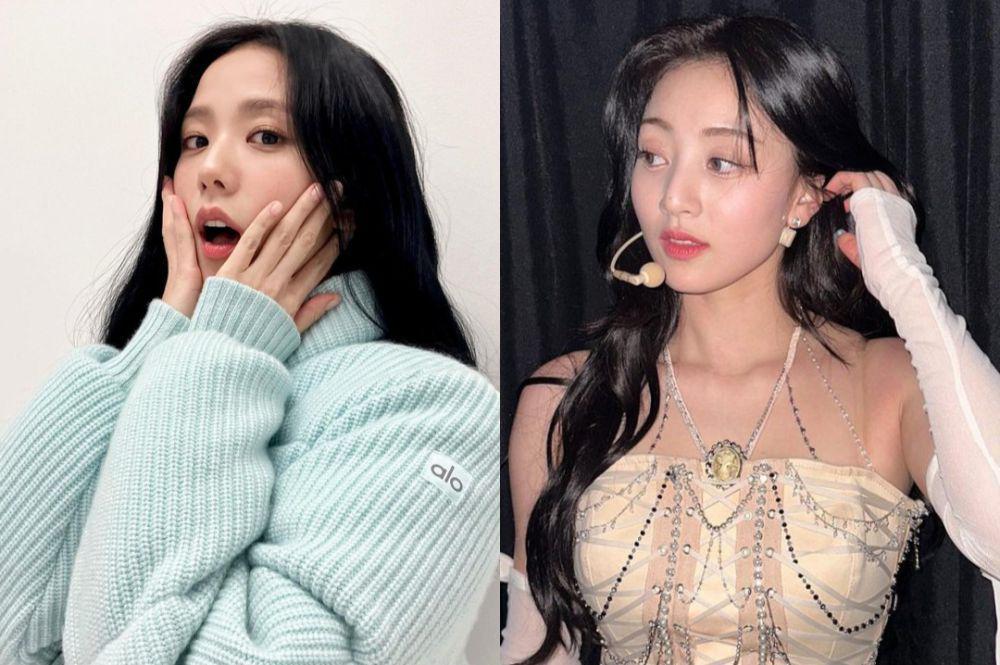 Jisoo BLACKPINK dan Jihyo TWICE (instagram.com/sooyaaa__ | instagram.com/_zyozyo)