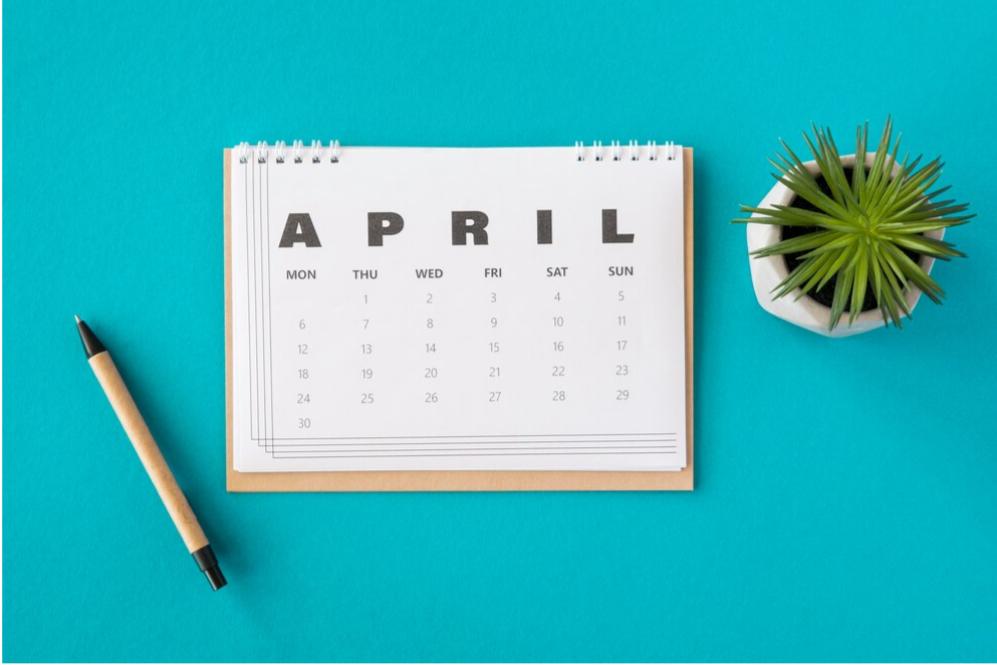 ilustrasi april (Freepik,com/Freepik)