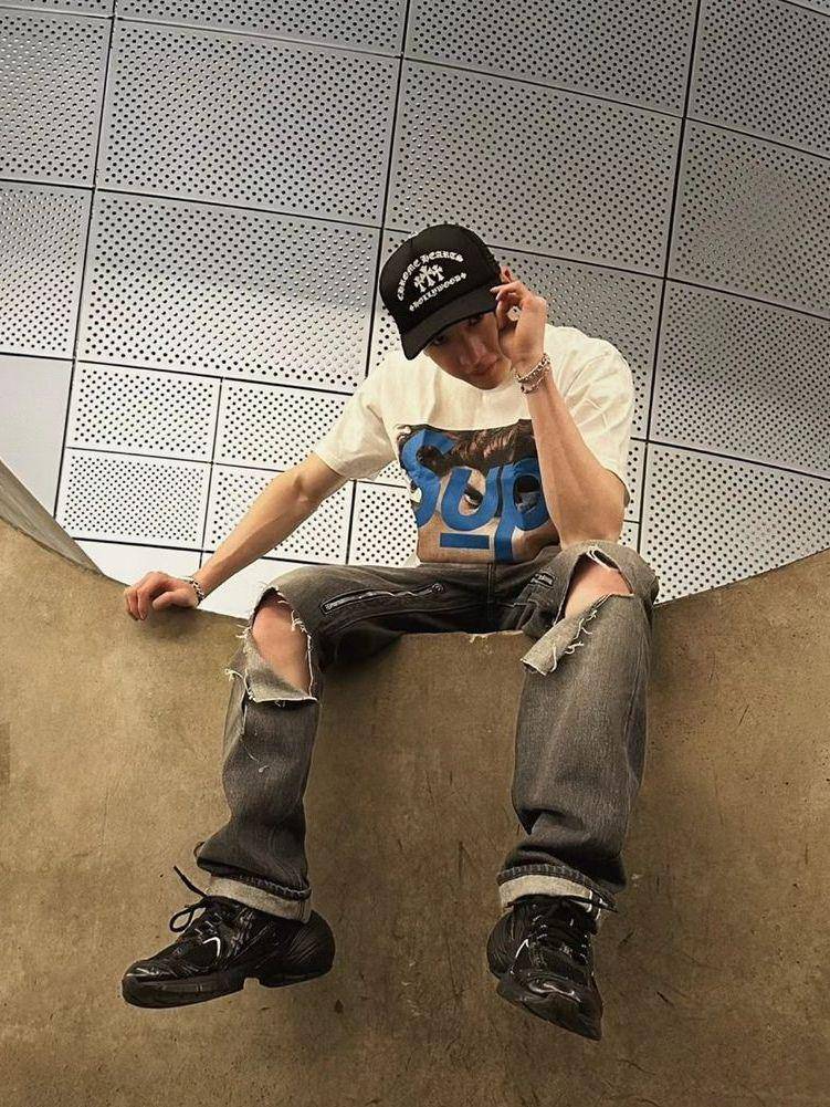 potret Bang Chan Stray Kids (instagram.com/gnabnahc)