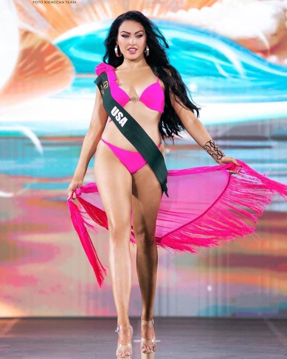 Potret Jajaran 20 Besar Miss Earth 2023 di Sesi Swimsuit Grand Final (Instagram.com/missearth)