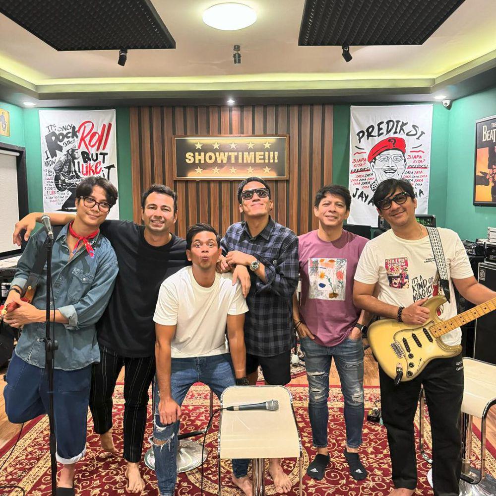 potret Ariel dan The Popstars (instagram.com/raffinagita1717)