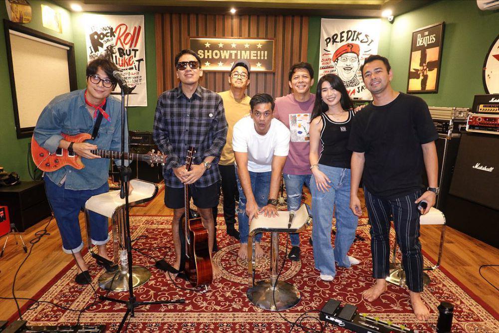 potret Ariel dan The Popstars (instagram.com/christie)