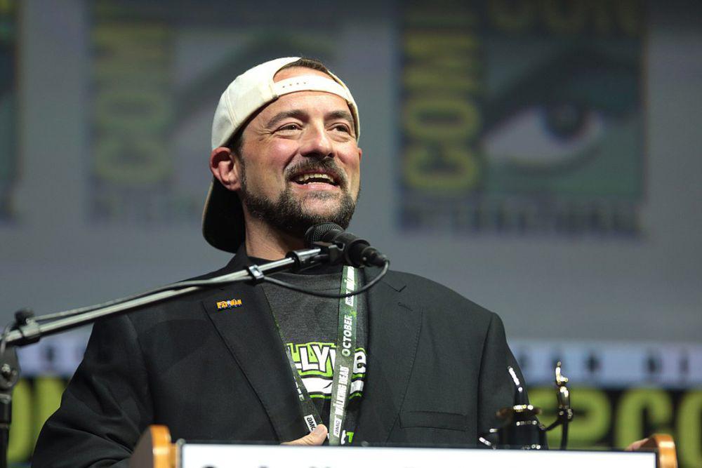 Kevin Smith dalam acara San Diego Comic Con International 2018 di San Diego Convention Center, California (commons.wikimedia.org/Gage Skidmore)