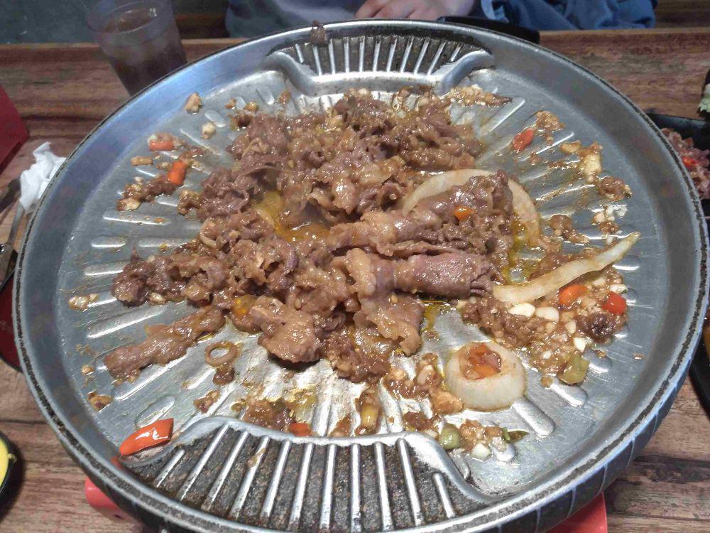 ilustrasi daging grill dengan bumbu teriyaki (dok. pribadi/Tamara Febriyanti)
