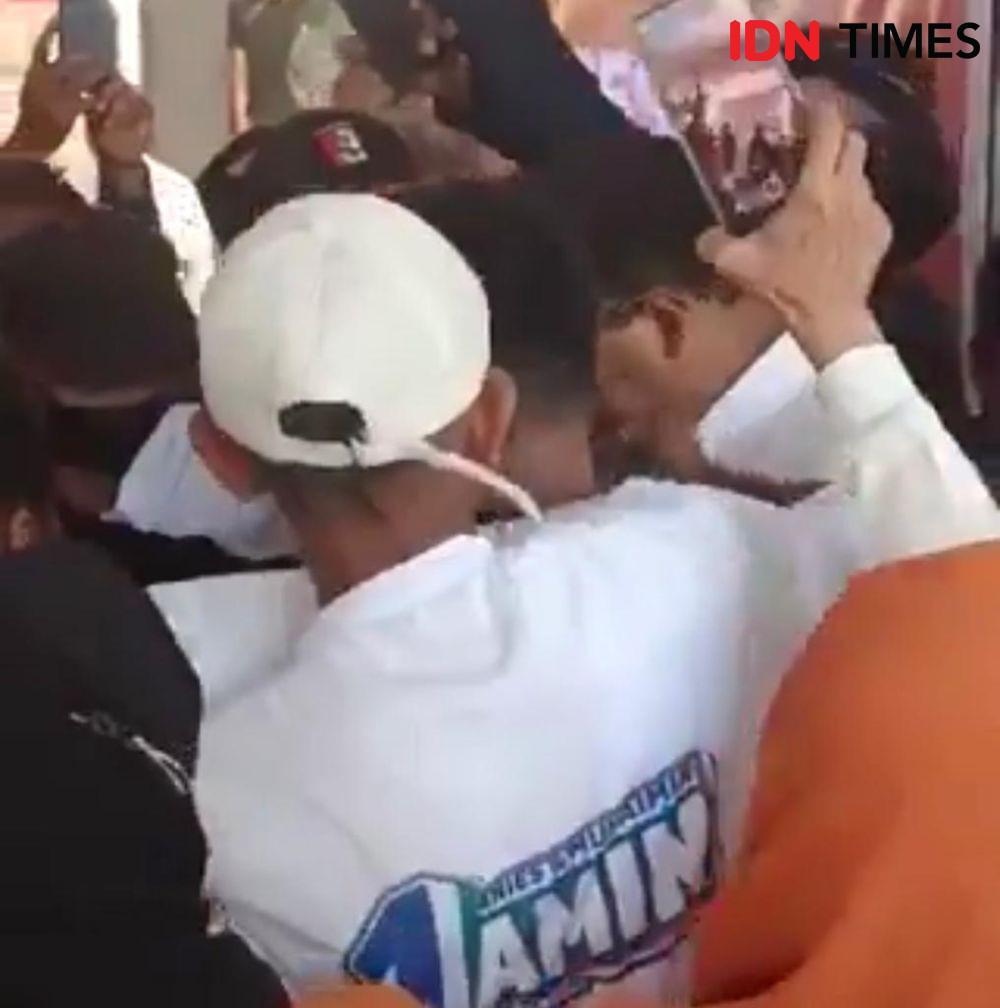 Viral Video Anies Diduga Dipukul Pria di Pontianak, TKD Klarifikasi