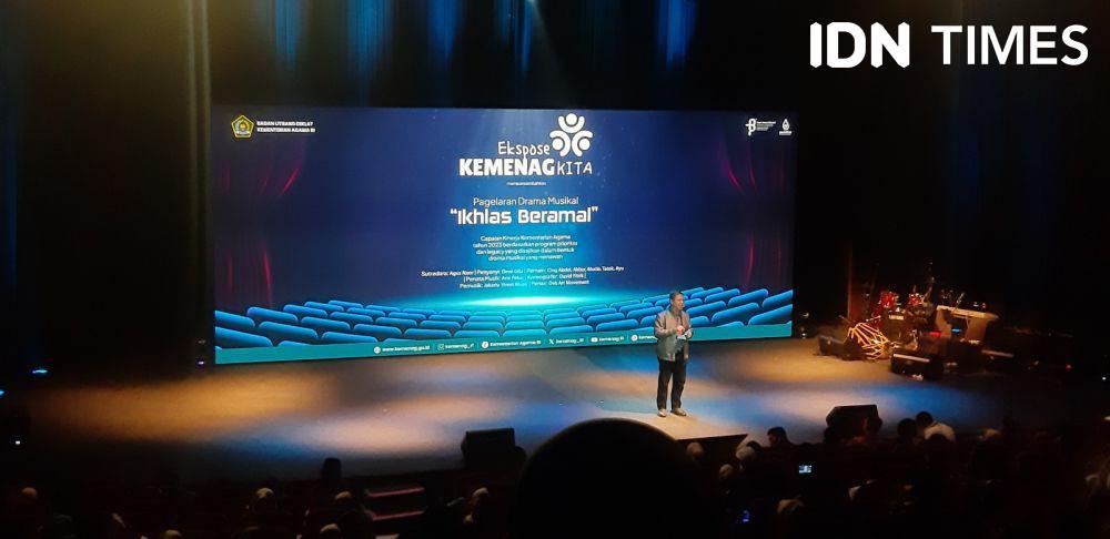 Kemenag Kisahkan Catatan Sukses 2023 di Drama Musikal 'Ikhlas Beramal'