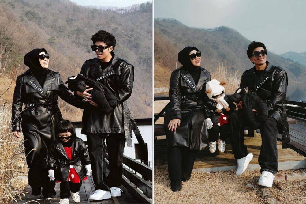 momen baby Azura perdana trip ke Korea Selatan (instagram.com/attahalilintar)