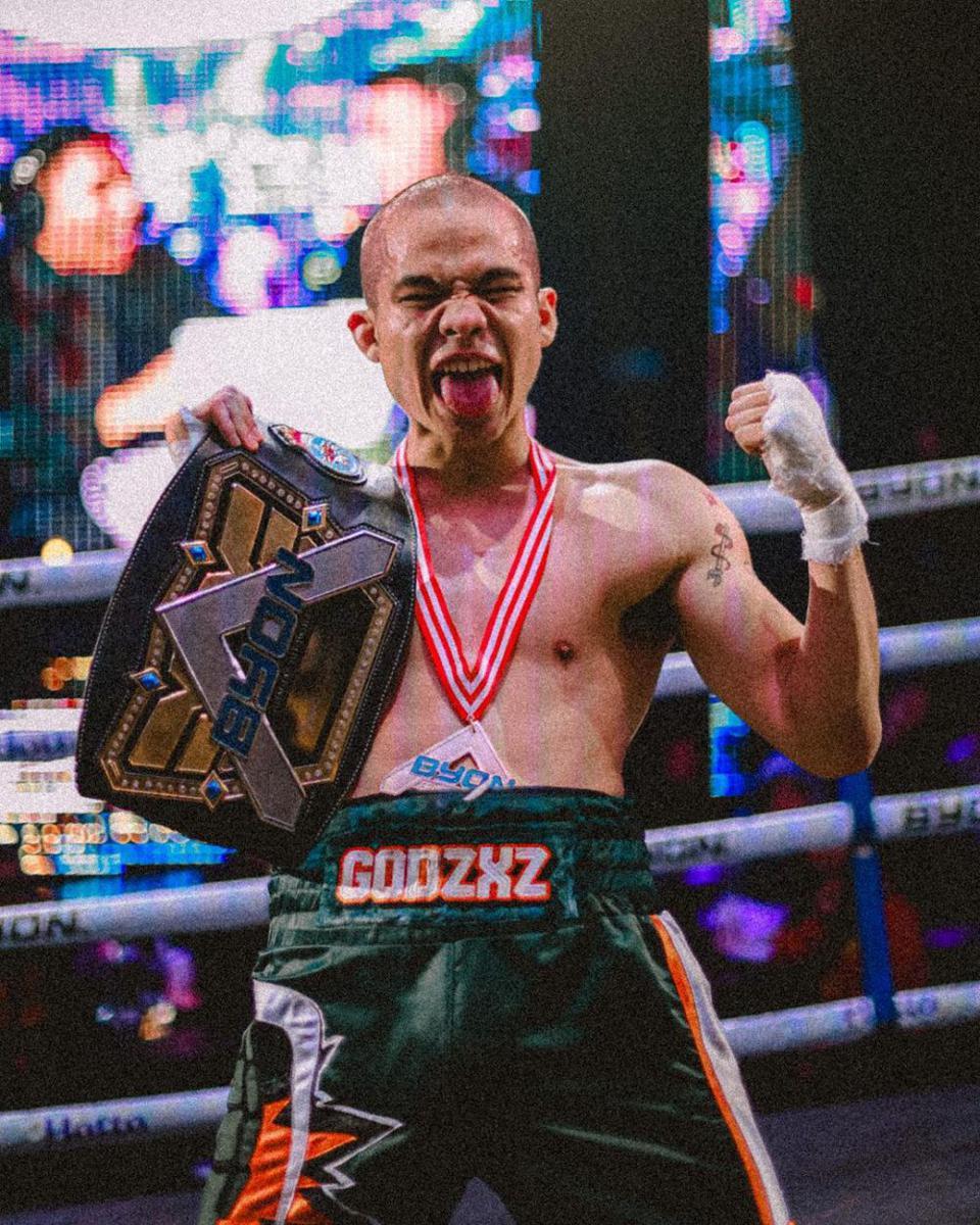 potret Cellos juara tinju (instagram.com/celloszxz)