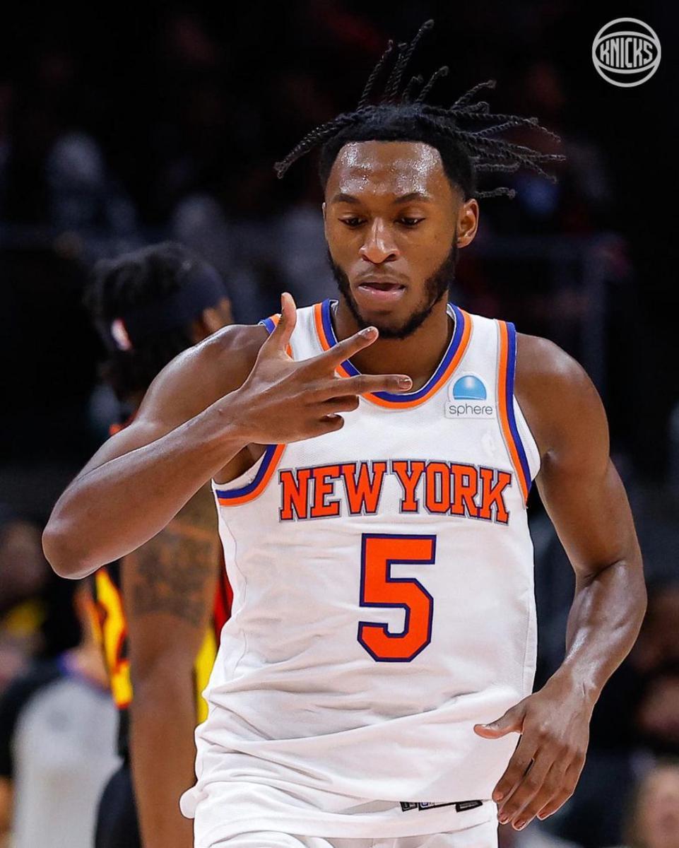 Immanuel Quickley (instagram.com/nyknicks)