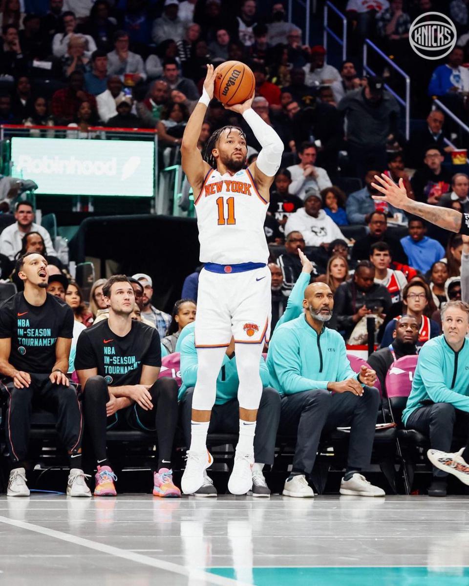 Jalen Brunson (instagram.com/nyknicks)