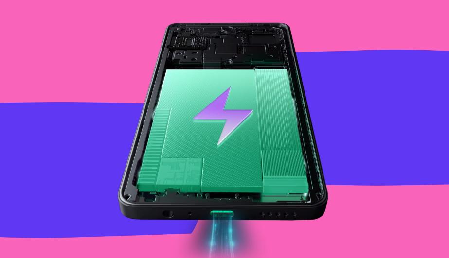 ilustrasi pengisian daya baterai TECNO SPARK 20C (tecno-mobile.com)