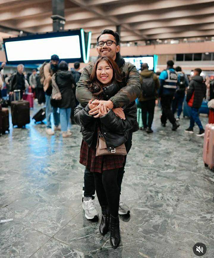 potret Kiky Saputri dan suami liburan di Inggris (instagram.com/kikysaputrii)