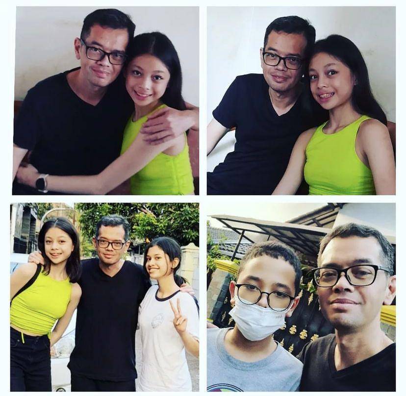 potret dekat Nada Tarina dan ayah kandungnya (Instagram.com/bheben_tfive)