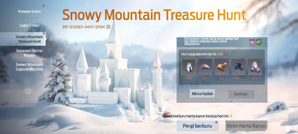 event Icy Winter Undawn (dok. Tencent Games/Undawn)
