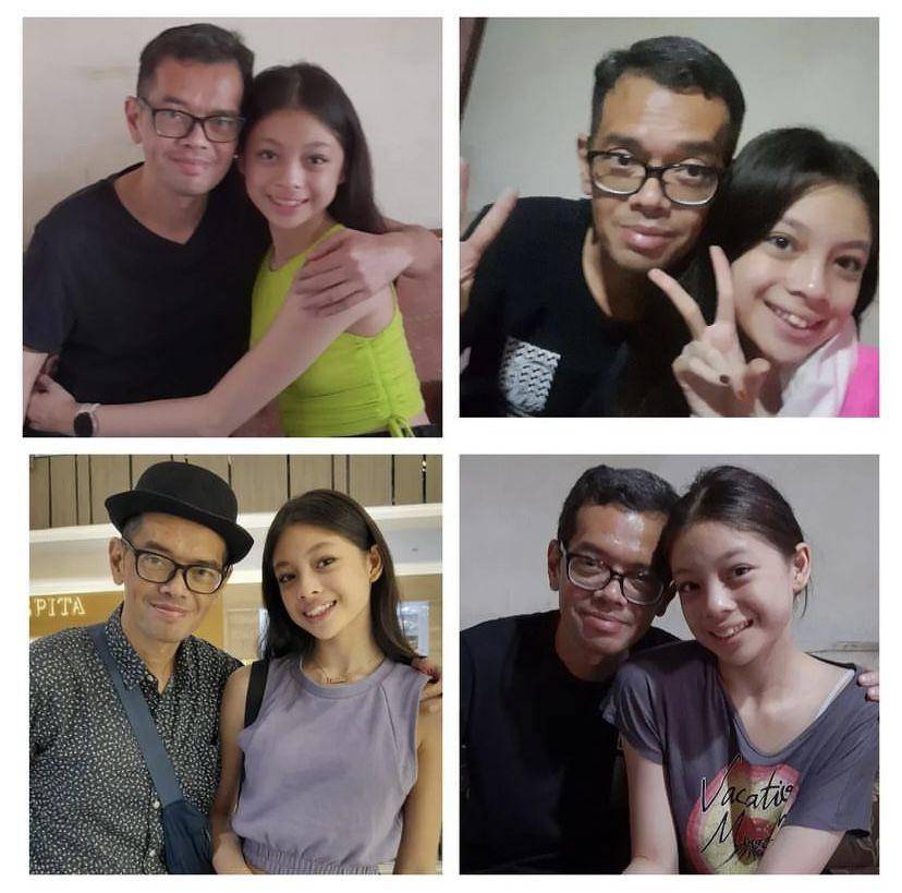 potret dekat Nada Tarina dan ayah kandungnya (Instagram.com/bheben_tfive)
