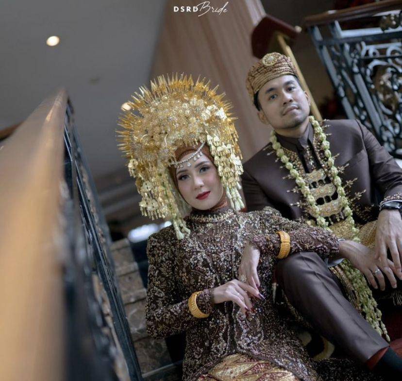 potret pernikahan Fariz Utama dan Ervina Mulya (Instagram.com/farizutama30)