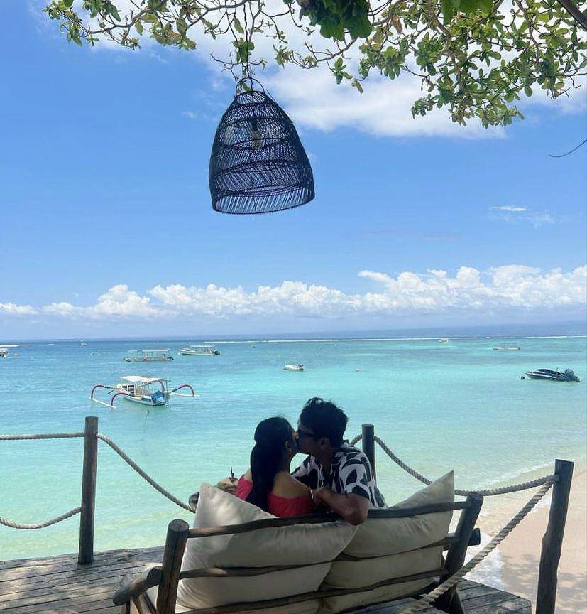 potret liburan keluarga Titi Kamal ke Pulau Nusa Lembongan Bali (instagram.com/titi_kamall)