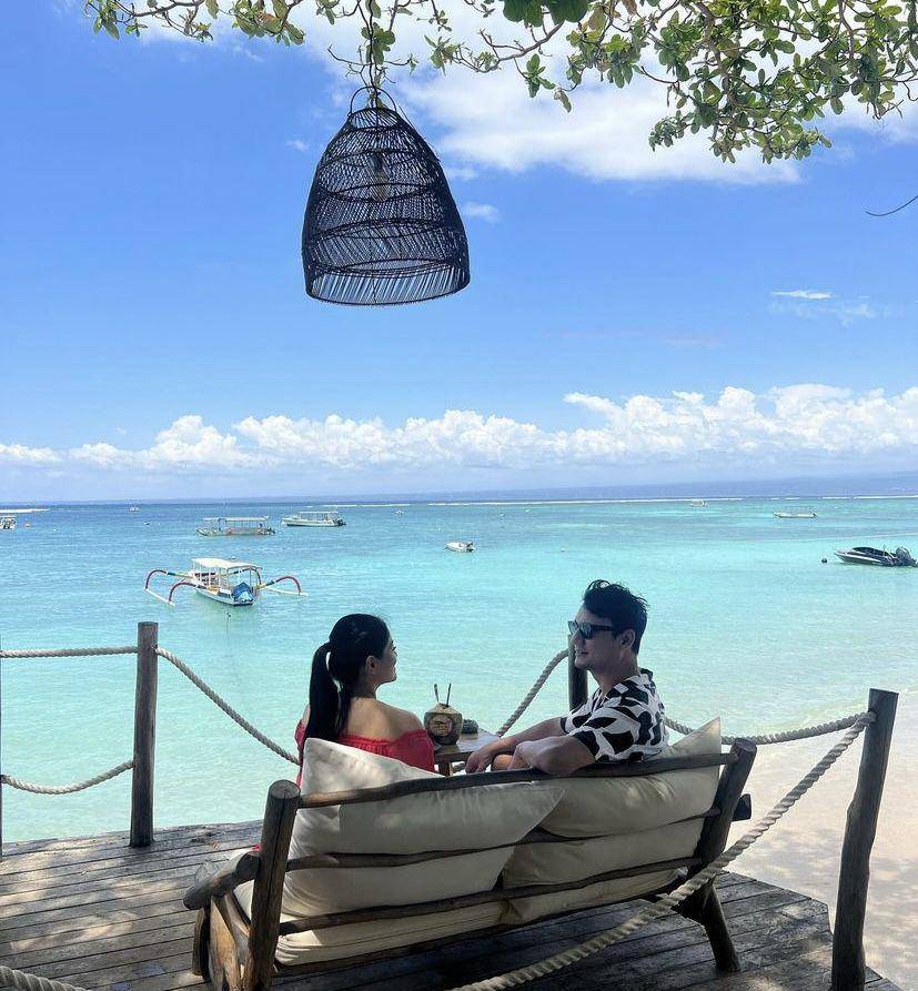 potret liburan keluarga Titi Kamal ke Pulau Nusa Lembongan Bali (instagram.com/titi_kamall)
