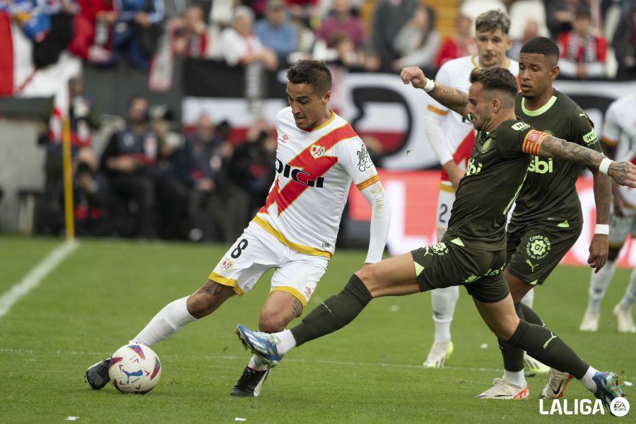 Girona melawan Rayo Vallecano di LaLiga 2023/2024. (laliga.com)