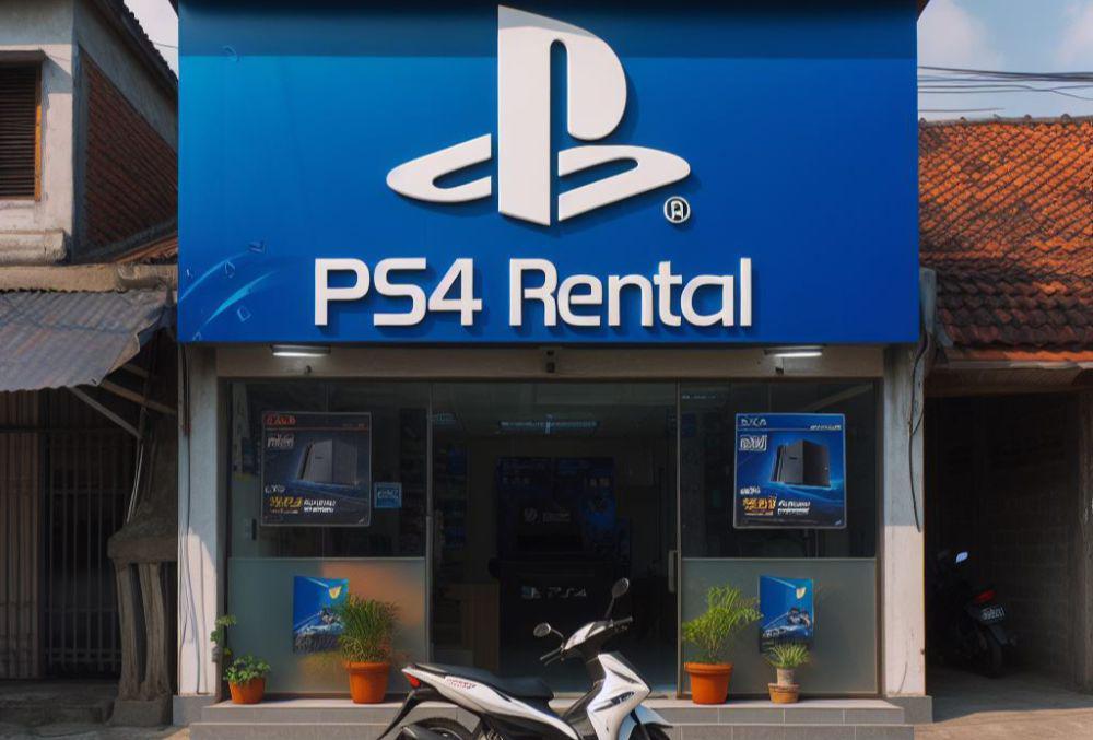 ilustrasi rental PS, dibuat oleh AI (dok. bing.com)