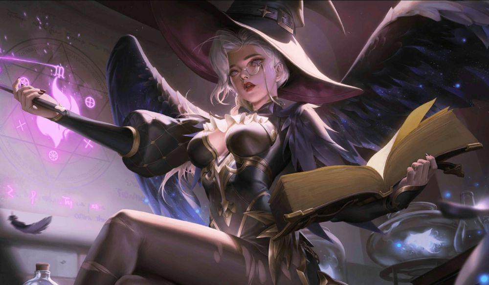 tampilan skin Alice Wizardry Teacher (dok. Moonton/Mobile Legends)