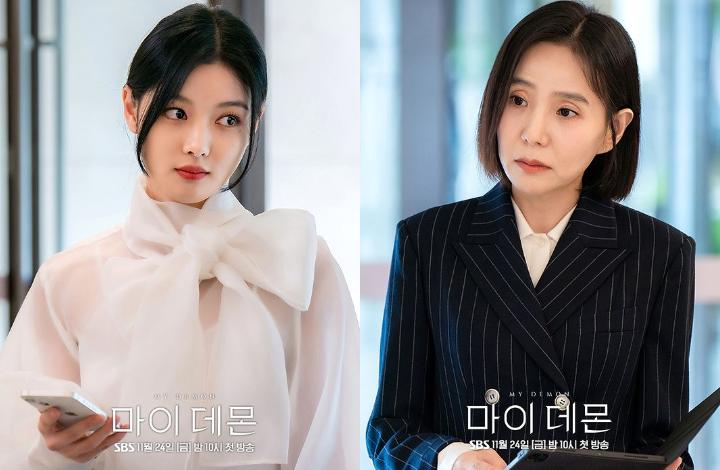 Kim Yoo Jung sebagai Do Do Hee | Seo Jung Yeon sebagai Shin Da Jeong di drakor My Demon (instagram.com/sbsdrama.official)