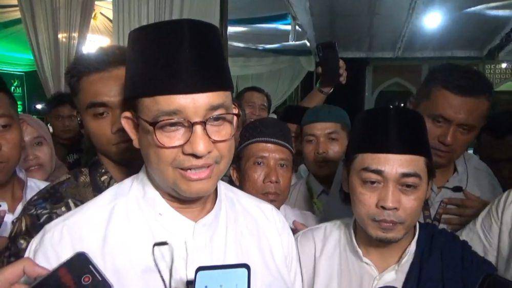 Anies Baswedan saat hadiri istigotsah kubro di Trenggalek. IDN Times/istimewa