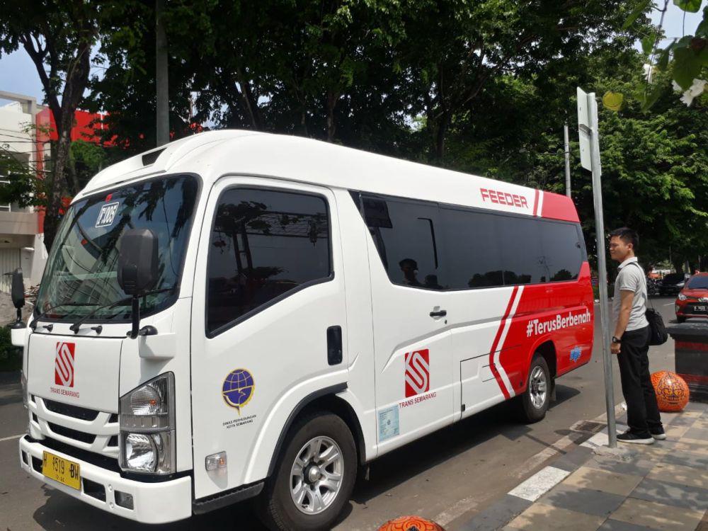 Ilustrasi Feeder Trans Semarang. (dok. BLUD Trans Semarang)