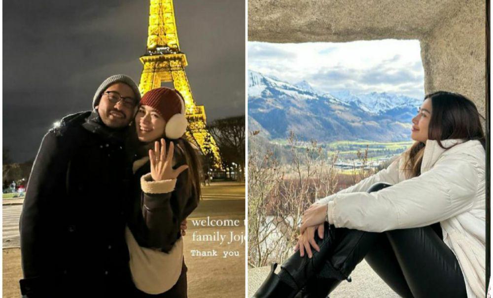 9 Potret Josephine Firmstone Liburan ke Eropa, Dilamar Pacar di Paris!