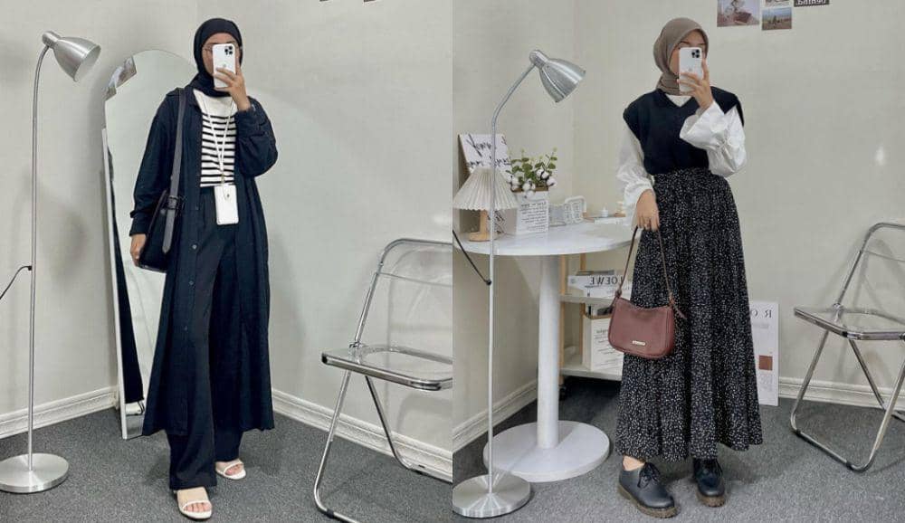 10 Styling Basic Outfit Rok dan Celana ala Endah Dwi, Effortless!