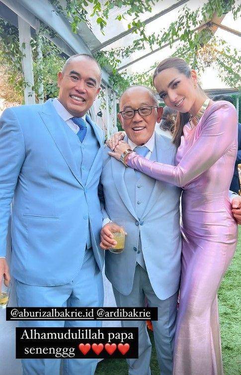 anniversary ke-50 mertua Nia Ramadhani (Instagram.com/ramadhaniabakrie)