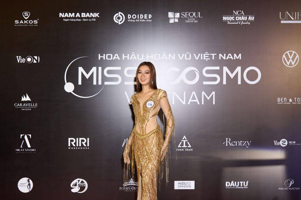 Red Carpet Miss Cosmo Vietnam 2023 (facebook.com/Miss Cosmo Vietnam)