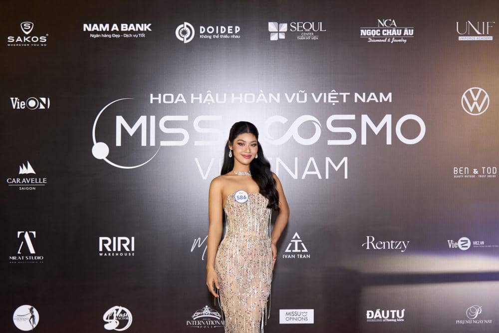 Red Carpet Miss Cosmo Vietnam 2023 (facebook.com/Miss Cosmo Vietnam)