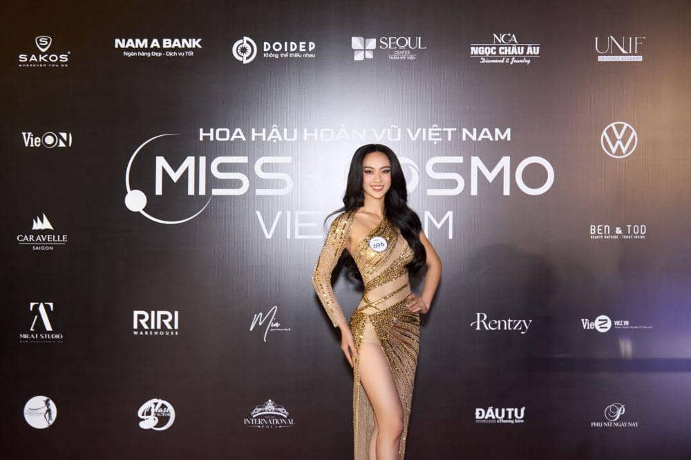 Red Carpet Miss Cosmo Vietnam 2023 (facebook.com/Miss Cosmo Vietnam)