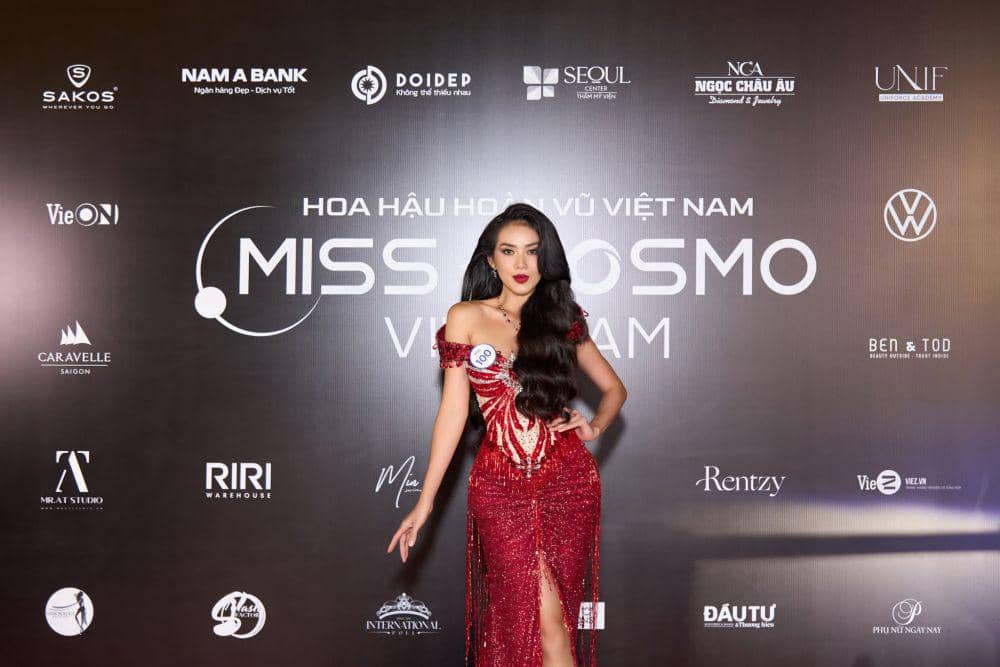 Red Carpet Miss Cosmo Vietnam 2023 (facebook.com/Miss Cosmo Vietnam)