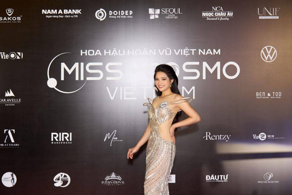 Red Carpet Miss Cosmo Vietnam 2023 (facebook.com/Miss Cosmo Vietnam)