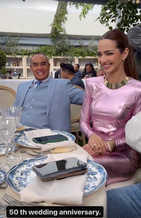 artis di anniversary mertua Nia Ramadhani (Instagram.com/shandypurnamasari)
