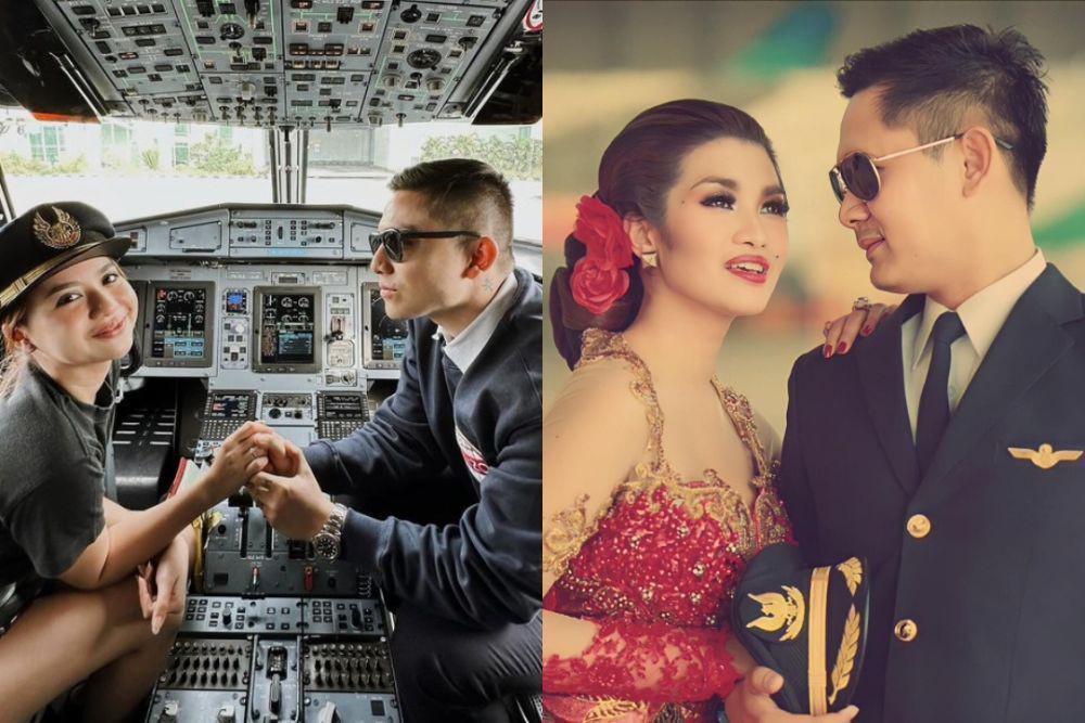 11 Artis yang Menikahi Pilot, Ada yang Banting Setir Jadi Artis