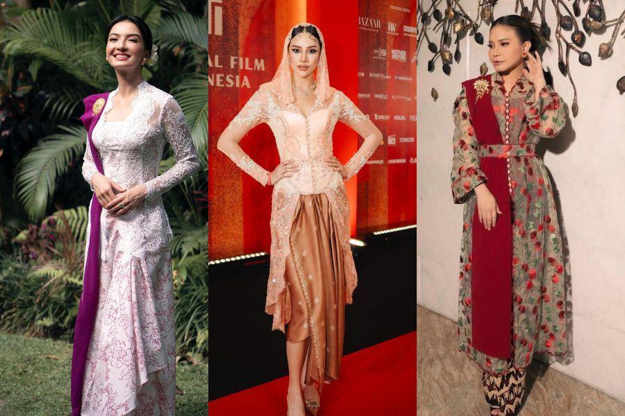 7 Kebaya Artis Paling Memukau 2023, Modelnya Fantastis!