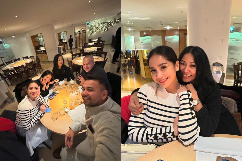 Ngefans Banget, 7 Potret Nagita Slavina Ketemu Anggun di London!