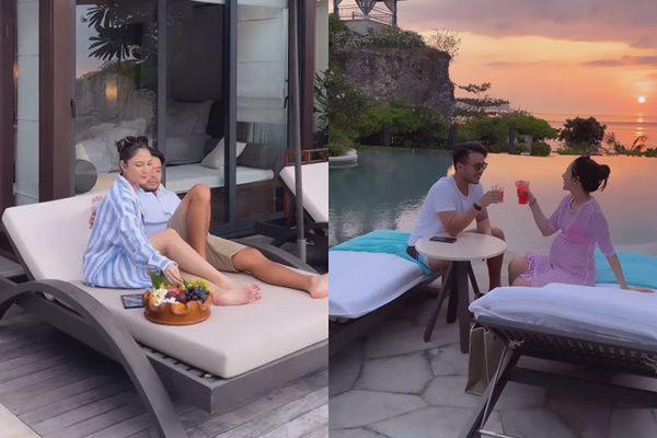 7 Potret Babymoon Jessica Mila dan Suami di Bali, Romantis!