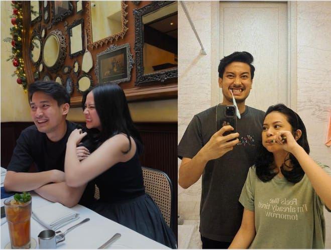 7 Potret Hanggini dan Luthfi Aulia setelah Menikah, Makin Romantis!