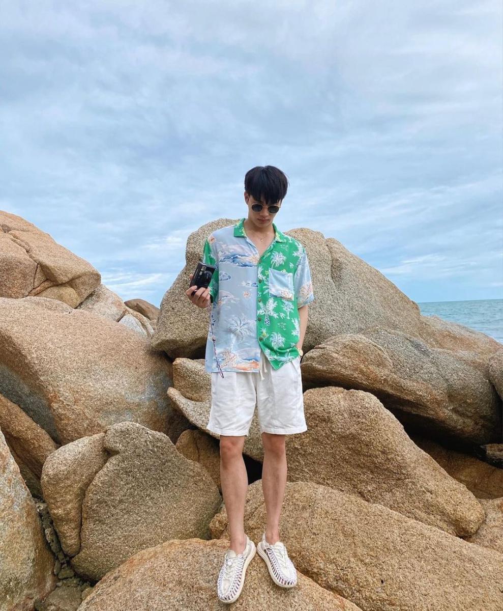 Outfit short pants ala Sarin Ronnakiat (instagram.com/inpitar)