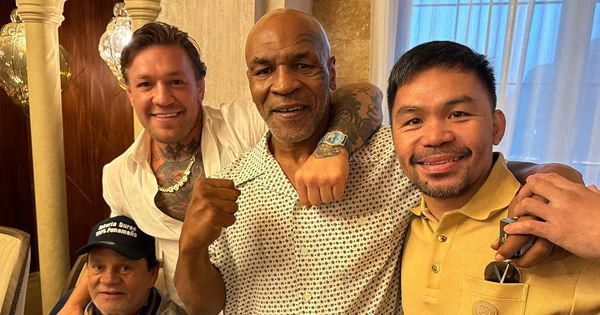 9 Potret Keakraban Mike Tyson dengan Selebritas Dunia, Hangat!