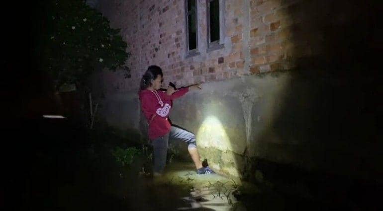 (Terduga pelaku pembunuhan 1 keluarga di Sekayu Muba saat diamankan Jatanras Polda Sumsel) IDN Times/istimewa