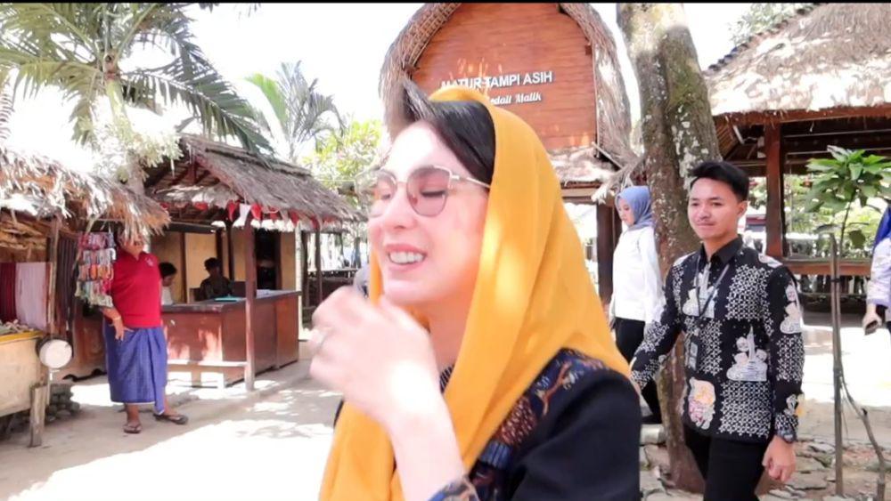 potret Arumi Bachsin di Lombok (instagram.com/arumibachsin_94)