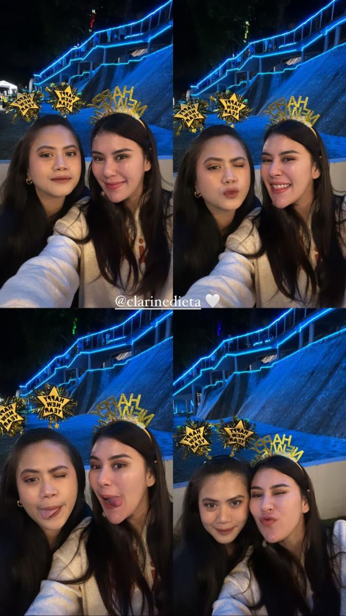 potret Syahnaz dan Jeje rayakan tahun baru di Puncak (instagram.com/syahnazs)