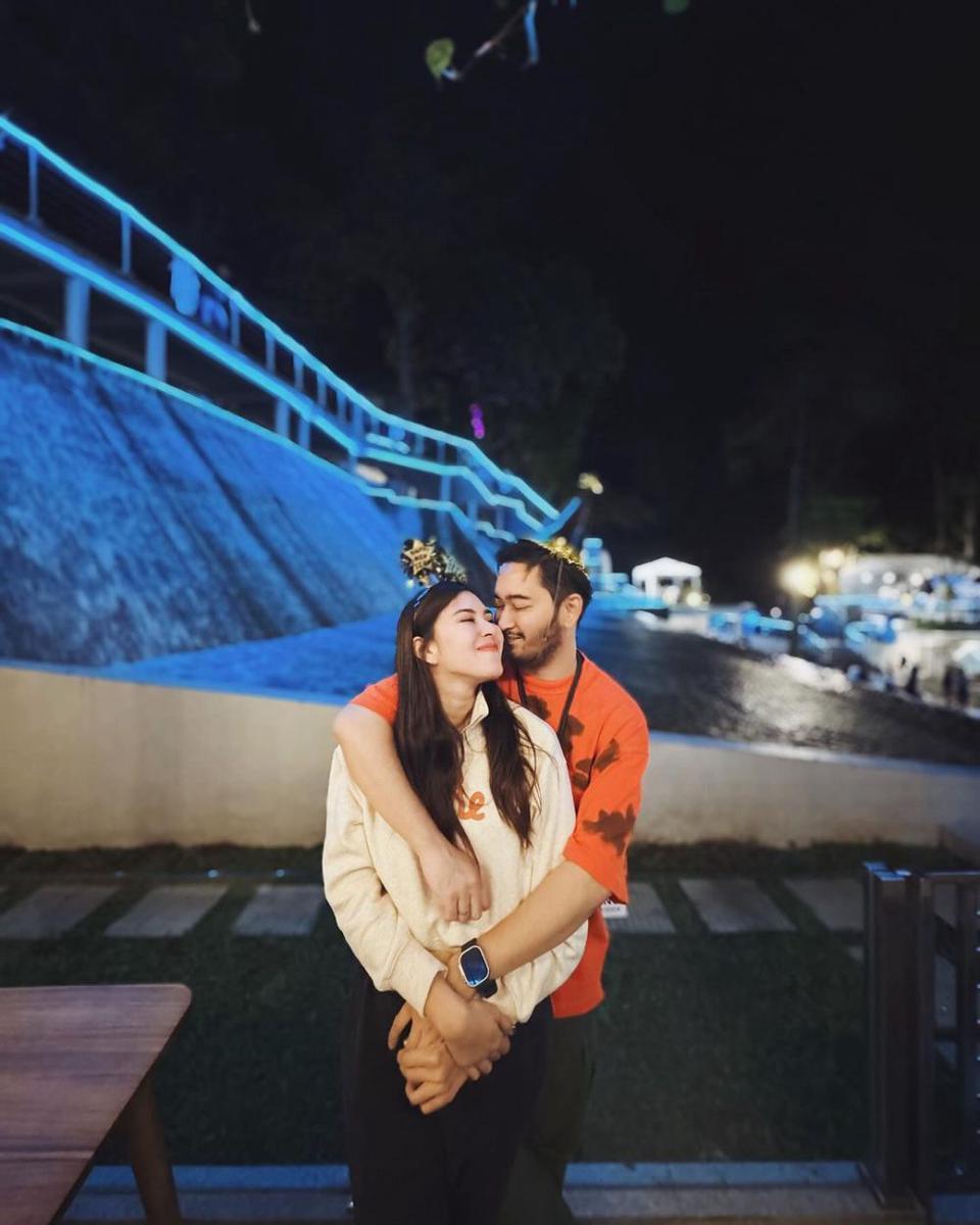 potret Syahnaz dan Jeje rayakan tahun baru di Puncak (instagram.com/ritchieismail)